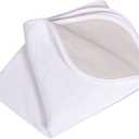 Carex Washable Waterproof Mattress Pad - Mattress Protector and Bed Pad - 34 Inch x 36 Inch