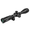 Rifle Scope MT 6-24x50 with Red/ Green/ Blue Illuminated Reticle, Adjustable Objective