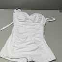 Tempt Me Women Tummy Control One Piece Swimsuits with Shorts Boyleg Retro Bathing Suit Halter Swimwear, L