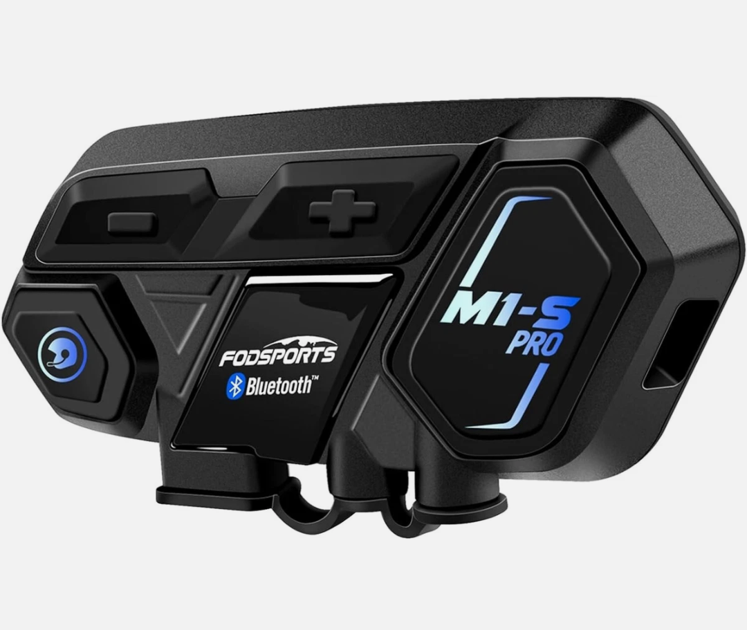 M1-S PRO 2000m 8 Riders Motorcycle Helmet Intercom Motorbike Bluetooth Headset