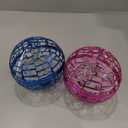 PRO STASH 2025 Upgraded Flying Orb Ball - Hover Drone Boomerang Ball for Kids & Adults, Fun Indoor/Outdoor Flying Experience for Gifts,Christmas Surprises for Boys and Girls (Blue+Pink)