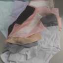 Teen Girls Underwear Seamless Big Girl Panties Fashion and Comfortable Multipack (7-8 Years, White Pink Black Light Blue)