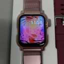 Smart Watches for Women, 1.83'' HD Fitness Tracker with Answer/Make Calls, Heart Rate/Sleep/SpO2 Monitor, 120+ Sport Modes, IP68 Waterproof, Compatible iPhone/Samsung/Android (Rose Gold)