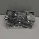 Cisily Kitchen Sink Caddy Organizer with High Brush Holder, Sponge Holder for Sink, 304 Rustproof Stainless, Kitchen Countertop Soap Dispenser Organizer, Kitchen Decor and Accessories (9.25, Black)