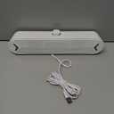 LENRUE Computer Speakers,Wired USB-Powered Sound-bar with 10W Stereo Sound for PC Desktop,Plug-n-Play (A39PRO /White)