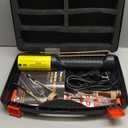 Induction Heater 1200W, Magnetic Flameless Heat Tool Kit for Automotive Bolt Removal with 6 Coils and LED Light for Rusted Suspension and Exhaust Repair,Yellow