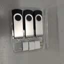 8GB Flash Drive 3 Pack Bulk USB Flash Drives, USB2.0 Thumb Drive USB Stick for Data Storage Backup, Jump Drive Pen Drive Zip Drive Memory Stick with Indicator, USB Storage Flash Drive Swivel Design