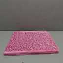 XmasExp Christmas Tree Collar, 33.5 inch Sequin Tree Skirt Stand Base Cover for Home Decor, Large Size 6 Piece Rose Pink