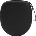 Headphone Case Compatible with JBL, Sony, Soundcore by Anker Q20/Q20i/Q30/Space One Pro, Bose, BERIBES, Skullcandy, KVIDIO, TOZO HT2 Headphones, for Home Office Travel Black