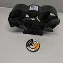 Wood Stove Fan with Double Motors, Stove Fan Heat Powered, Fireplace Fan with Magnetic Thermometer, Wood Stove Accessories Non Electric Fan for Wood/Gas/Log Burner Stove