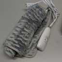 Deepsoon Heating Pad,Electric Heating Pads for Back,Neck,Moist Heating Pad for Abdomen Shoulder Knee Legs,Dry/Moist Heat&Auto Shut Off,Mother's Day Birthday for Men and Women,Light Gray,24x12 Inch