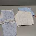 KeaBabies 3-Pack Organic Baby Swaddle Sleep Sacks - Swaddles for Newborns, Infant 0-3 Months, Baby Girls, Boys, Soft & Snug Newborn Sleep Sack, Nursery Swaddling Blankets (Abc Land Cloud)