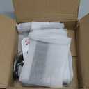 6 Pack Heavy Duty Shelf Brackets 6 inch, Floating Shelf Brackets(1/5-Thick), L-Shaped Wall Shelf Bracket Hidden & Decorative Shelf Bracket Black