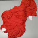 Spandex Table Cover for 8FT or 4ft or 6ft Table Universal Fitted Stretch Tablecloth for Party, Banquet, Wedding and Events-Red