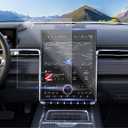 Moonlinks 2PCS 16.8in Navigation Touchscreen Tempered Glass Screen Protector Compatible with 2024 2025 Sierra EV & 2025 GMC Yukon High Definition 9H Hardness Anti-Fingerprint