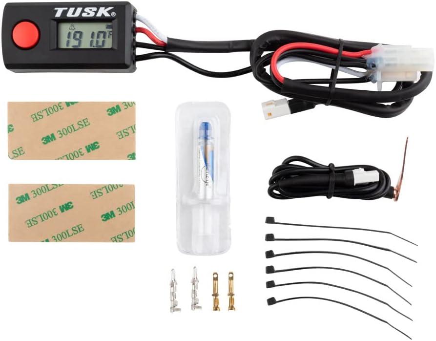 TUSK Digital Radiator Fan Kit Replacement Thermostat Black for Honda CRF250RX 2019-2021