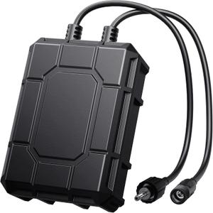 POPOSOAP 1800mAh Battery Backup for Solar Fountain Pump, 7.4V-8.4V Battery Backup for 6W/6.5W/8W Solar Water Fountain Pump Kit(Not Included Solar Fountain)