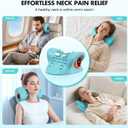 Smedz Neck Massager 2026 New Upgrade 3 in 1 Portable Massager with Heat and Comfortable Stretching - Adjustable Intensity for Neck and Shoulder Relaxation at Home, Office