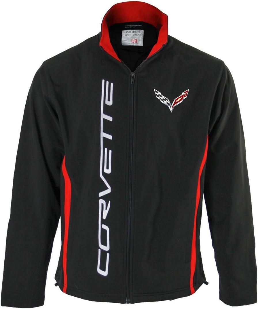 GM Bonded Polyester All-Season Jacket, Chevrolet, Corvette, Camaro, Silverado, Unisex for Men and Women (Large)
