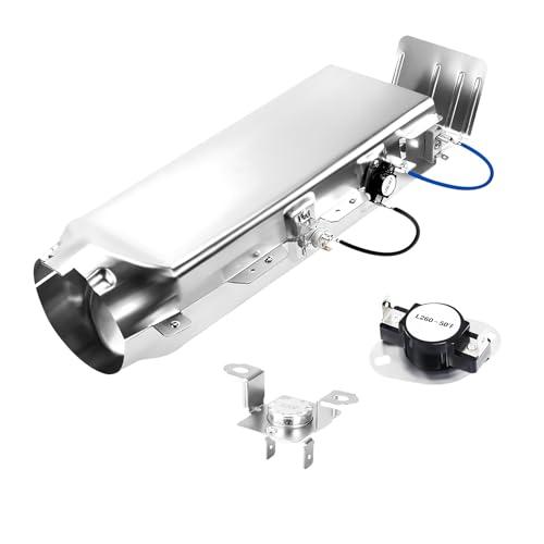 Dryer Heating Element Kit for sam-sung DVE45R6100P/A3 DVE50M7450P/A3 DVE45R6100W/A3 DVE45N5300W/A3 DVE45T6000W/A3 DVE50T5300C/A3 DV395ETPASU/A1 DV220AEW/XAA DV393ETPARA/A1 DVE50M7450W/A3 DV330AEW/XAA