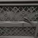 MYPET North States Paws Portable Pet Gate: 26-40" Wide. Pressure Mount. No Tools Needed. Made in USA, 23" Tall, Expandable, Durable Dog Gates for Doorways, Fieldstone Gray