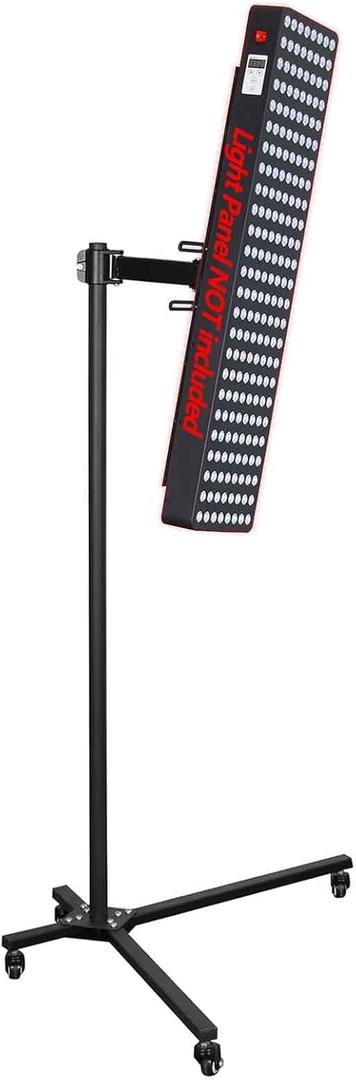 Red Light Therapy Stand, Mobile Stand for Red Near Infrared Light Therapy Board, Home & Commercial Use, Adjustable Length and Width, Easy to Install, Fits 99% of Panels (Stand 600W-TO-4000W)