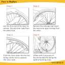 700x38c/700x40c Bike Tube FV48mm Presta Valve 2 Pack Road Bicycle Inner Tubes with 2 Tire Levers Premium Butyl Rubber Gravel Bike Tubes