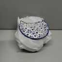 Selamica Ceramic Mini Pie Pans, 6 Inch Pie Dish for Baking, Small Pie Plate with Fluted Edge for Dessert Apple Pie, Oven Safe, Set of 6, Vintage Blue