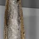 Okllen 12 Pack Plastic Gold Charger Plates, 13" Round Beaded Charger Plates for Wedding, Catering Event, Tabletop Decor