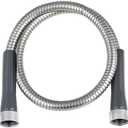 SKYWARD 304 Stainless Steel short Garden Hose 4 ft with Female to Female Metal Connector,Easy to Use & Store, Anti-Leakage Hose, High Water Flow (4ft)