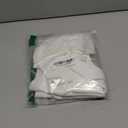 Women Sexy Booty Shorts Ruffle Rave Cheeky Skorts (Small, White)