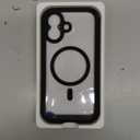 Miracase for iPhone 17 Case 6.3'', Full-Body Bumper Military Drop Protection Outdoor Phone case with Built-in Glass Screen &Camera Control,Easy Installation,No Gap,Compatible with MagSafe,Black