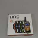 Shock Collar with Remote, Dog Training Collar, 4 Training Modes with Beep, Vibration, Safe Shock, Led Light, 2600 ft Wireless Range, Rechargeable for 3 Dogs, Small Medium Large 5-120Lbs