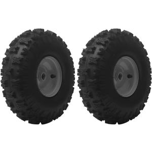 Snow Blower 934-04282B,634-0232, 634-04282, 934-0232 Wheel Assembly for MTD, Troy-Bilt, Bolens, Huskee Yard Machines and Yard Man,10 in. x 4 in. tires, 2Pack