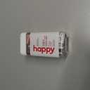 happy instant coffee, medium roast with notes of caramel and glee, 8 packets, single serve, use for hot or iced coffee, sustainably sourced