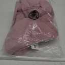 Mallimoda Girls Winter Warm Coats Ear Hooded Faux Fur Fleece Jacket (1-2T, Pink)
