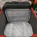 Everfun Compact Toiletry Bag for Men and Women Traveling, Wide Open Shaving Dopp Kit, Water Resistant Makeup Organizer Hygiene Bag with Wet Dry Compartment - Black, Small 9.25 x 5.5 x 6.75