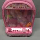 Skirfy Claws Machines for Kids,Unicorns Toys for Age 6+,Kids Games Mini Vending Machines with Squishys Toy Candy Dispenser,Claws Game Machine,Birthday for Girls Age 8-12 (Pink)