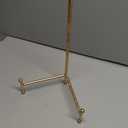Red Co. Decorative Tripod Plate Stand and Art Holder Easel in Gold Finish - 14" h