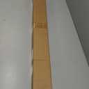 MEXAU White Tension Curtain Rods 41-146 In Extra Long Outdoor Patio Curtain Rods No Drilling Adjustable Heavy Duty Tension Rods for Windows Bathroom Living Room Curtains, Rod Diameter 1.26In