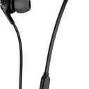 HyperX Cloud Earbuds II  14mm Drivers, Four Eartips, Hard-Shell Carrying Case, Low-Profile 90 Plug, 3.5mm Plug, Built-in Microphone, Multi-Function Button, PC, Mobile, Nintendo Switch  Black