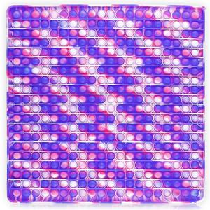 400 Bubbles Giant Fidget Toys for Kids Teens Adults, Big Jumbo Large 16 inch Purple Square Sensory Toy for Kids 3-5 4-8 5-7 Boys Girls Birthday Gifts Party Favors Classroom Prizes