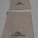 Beeswax Bread Bags for Homemade Bread. Beeswax Bags for Sourdough.2 Pack). XL-12 * 17IN. ZSHLXM (off white)