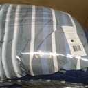 Nautica - Twin/Twin XL Comforter Set, Soft Brushed Bedding with a Relaxed Feel for Year-Round Use, 2 Piece Bed Set with Matching Pillowcase (Heathered Block Grey)