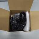 Disco Ball Motor with Light with Remote, Rotating 0/3/6/9/12/15 RPM Adjustable Speed, 16ft Detachable Power Cable/Battery/USB-C Power Mode, Supports 4'' - 16'' Mirror Balls for Party Christmas Wedding