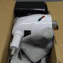 10-in-1 Steam Cleaner, Steam Mop & Detachable Handheld Steam Cleaner, 320ml Water Tank, 10s Fast Heating, Portable Steamer for Kitchen, Floor, Tiles, Window, BBQ Grill, Car, Bright White