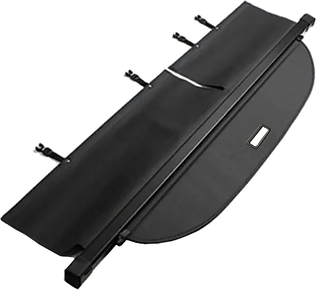 CARORMOKE Retractable Cargo Cover Compatible with 2019-2023 Jeep Cherokee Trunk Cover Black (NOT FIT for GRAND CHEROKEE. Upgrade Version: Including a Small Flap)