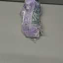 Kids Swim Goggles with Nose Cover, Anti-Leak Swim Mask with Elastic Fabric Strap, UV Protection Swimming Goggles for Kids (Purple-Purple)