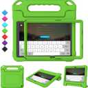 Kids Case for 10 Inch Tablet(2023/2021, 13th/11th Generation) - Durable Shockproof Protective Cover with Screen Protector for 10/10 Plus/10 Pro Tablet, Not for iPad Samsung Tablet, Green