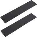 Upgraded Adhesive Gloss Black Rear Sliding Window Trim for Chevrolet Silverado GMC Sierra 2014-2018